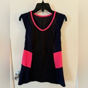 Lululemon color block and mesh tank top 6